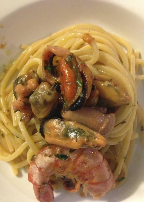 SPAGHETTI QUADRATI AI FRUTTI DI MARE