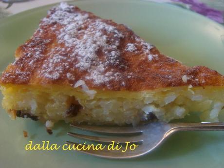 Torta di riso di Anna, con cannellino