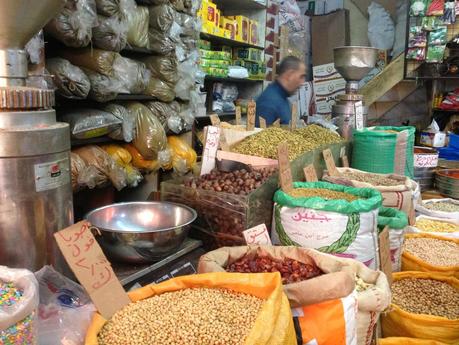 I colori di Petra ed un Panino con Falafel I colori di Petra ed un Panino con Falafel