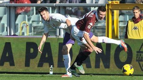 2013-14 Serie A, Torino-Fiorentina, Pasquale, Tomovic (AP/LaPresse)