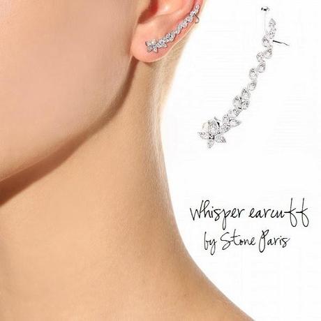 ACCESSORI | Pilgrim come Stone Paris: l'earcuff Whisper in oro e diamanti in versione cheap