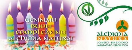 Buon Compleanno, Alchimia Natura!