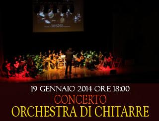 Corde D'Autunno Concerto dell'Orchestra di Chitarre Domenica 19 gennaio