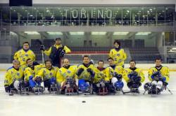 Ice Sledge Hockey: Gregory Leperdi racconta il fine settimana dei Tori Seduti Tori Seduti - Foto Massimo Pinca