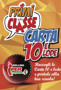 Riparte Primi della Classe di Iper, la grande i CARTA_10_LODE_2014 (1)