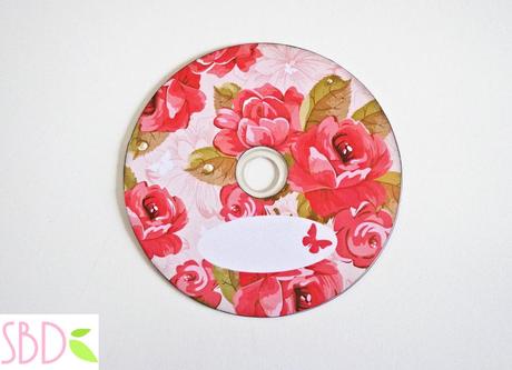 Scrapbooking: Mini Album porta CD - CD holder Mini Album