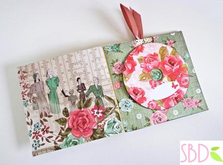 Scrapbooking: Mini Album porta CD - CD holder Mini Album