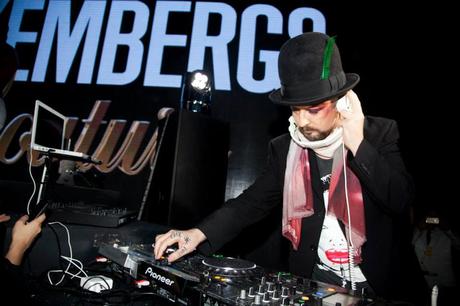 DIRK BIKKEMBERGS FROZEN PARTY MFW14 MILANO FASHION WEEK 2014 BOY GEORGE