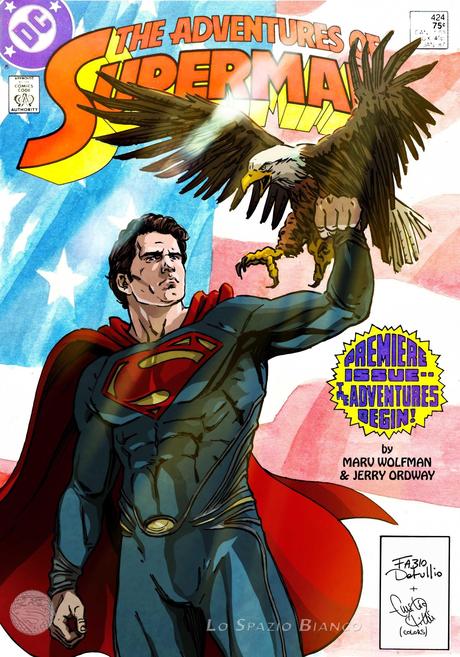 Adventures of Superman #424   Fabio Detullio Superman In Evidenza Fabio Detullio DC Comics 