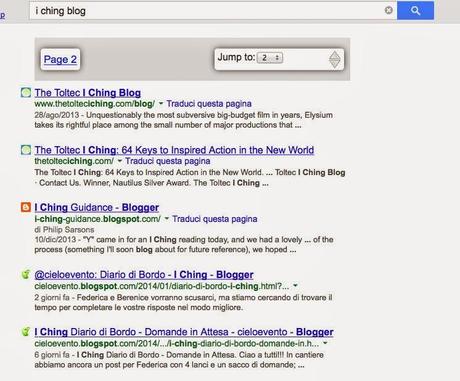 I Ching - Diario di Bordo - Classifica Esagrammi Blog