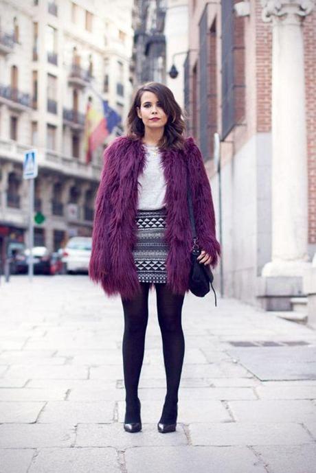 Radiant Orchid coat