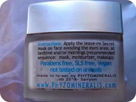 Phytomineralis // Secret Mask. Phytomineralis // Secret Mask.