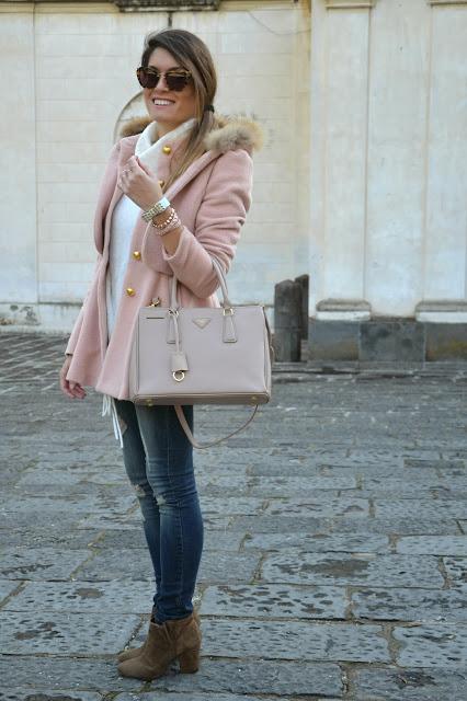 Candy pink coat