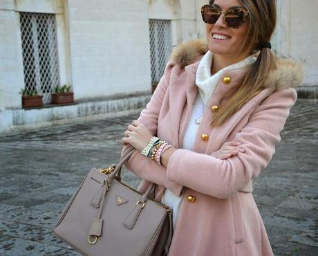 Candy pink coat