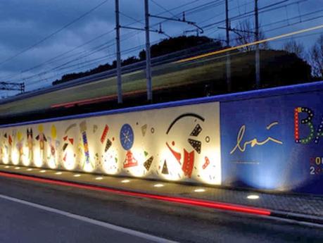 Il muro di Baj a Pontedera Il muro di Baj a Pontedera