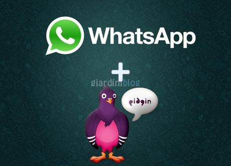 WhatsApp per pc con Pidgin whatsapp-pidgin