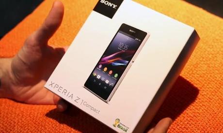 wxpw Sony Xperia Z1 COMPACT   primo unboxing mondiale in video