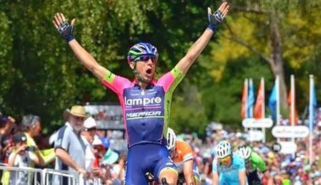 Tour Down Under 2014, Diego Ulissi batte tutti in volata