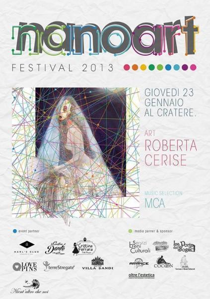 Roberta Cerise, appuntamento con NanoArt al Cratere di Ercolano nano art