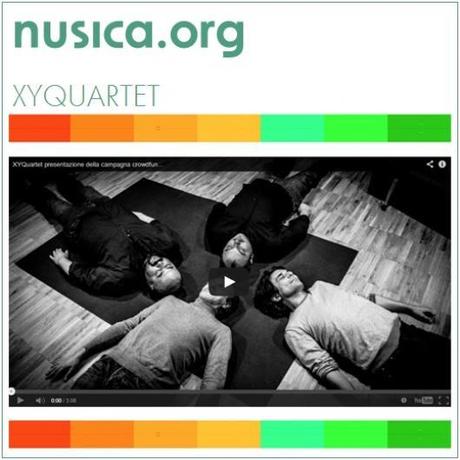 Partecipa anche tu al nuovo CD XY Quartet.