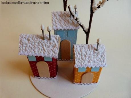 UN PICCOLO PAESINO INNEVATO UN PICCOLO PAESINO INNEVATO