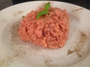 Reds carrots risotto