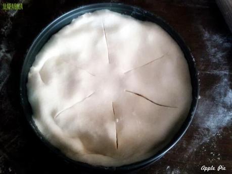 Apple Pie pronto per il forno! Apple Pie forno Ilafabila