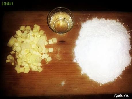 Burro Farina Acqua e Sale Apple Pie, Ilafabila, Burro Farina e Acqua