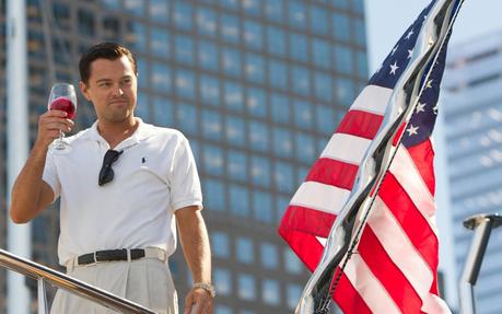 Leonardo DiCaprio in The Wolf of Wall Street