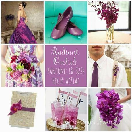 Radiant Orchid Matrimonio Wedding Lilla