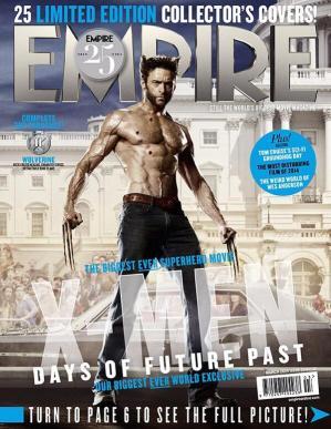 Wolverine e Bryan Singer sulla cover di Empire X Men: Giorni di un Futuro Passato Hugh Jackman Bryan Singer 