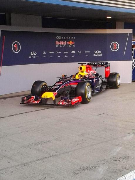 Prime immagini della Red Bull RB10 Prime immagini della Red Bull RB10