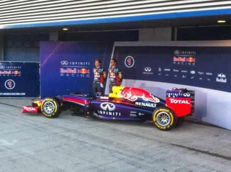 Prime immagini della Red Bull RB10 Prime immagini della Red Bull RB10
