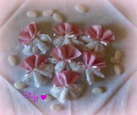 Bomboniere per due battesimi. Bomboniere per due battesimi.