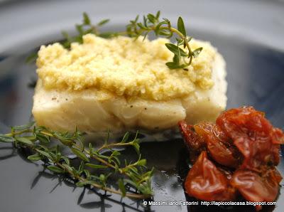 Una ricetta fantastica: baccalà bruschettato con paté di carciofi, santoreggia e pomodorini semi secchi