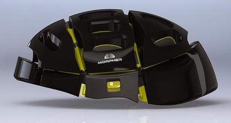 Morpher, il primo casco pieghevole per ciclisti Morpher, il primo casco pieghevole per ciclisti