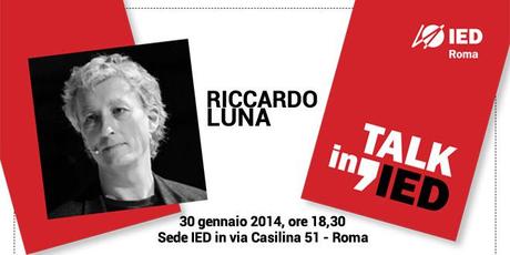 Riccardo Luna inaugura a Roma i Talking IED 2014