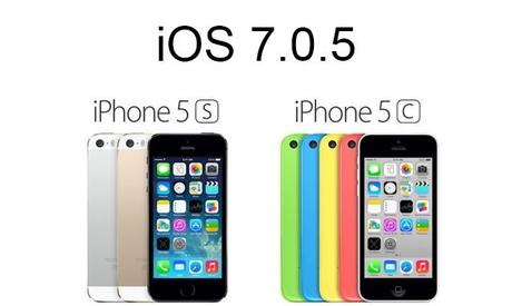 d6w8 Disponibile iOS 7.0.5 per iPhone 5S e iPhone 5C   link download