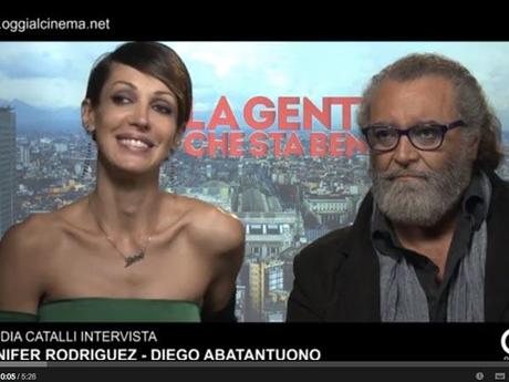 Diego Abatantuono e Jennifer Rodriguez intervistati da Oggi al Cinema