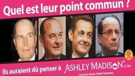 La pubblicità Francese si scatena sul caso Hollande. Una breve rassegna.
