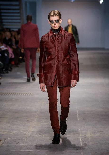 Milano Moda Uomo Reportage: Costume National Homme Fall/Winter 14-15 Fashion Show.
