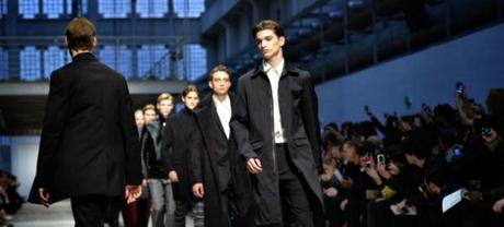 Milano Moda Uomo Reportage: Costume National Homme Fall/Winter 14-15 Fashion Show.