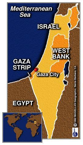 cartina palestina