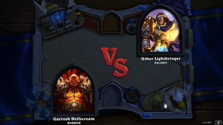 HearthStone: Heroes of Warcraft - Paladin vs Warrior