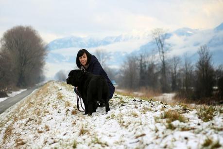 Passeggiare nella neve