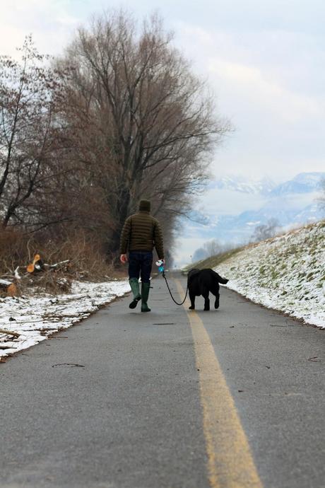 Passeggiare nella neve