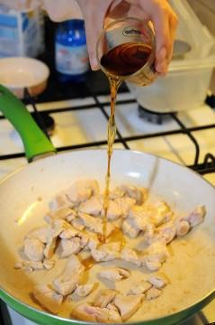 Conchiglie di tacchino tacchino e marsala