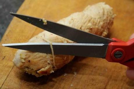 Conchiglie di tacchino eliminate lo spago