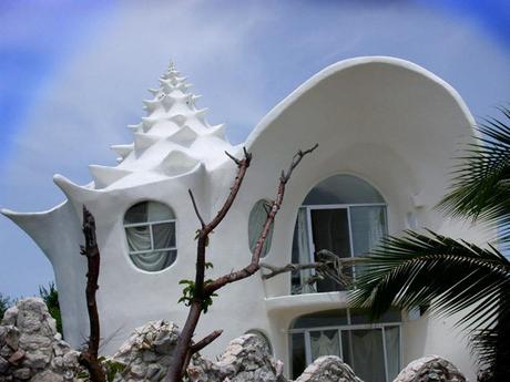 Conch Shell House, Isla Mujeres, Mexico,