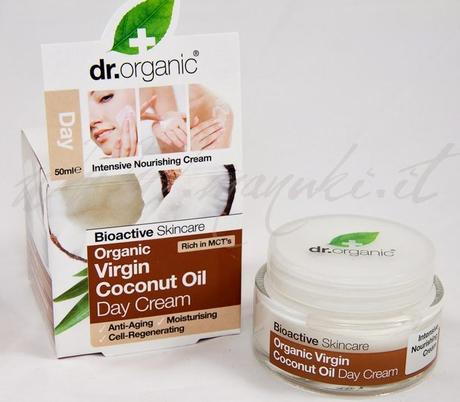 Recensione Dr. Organic Crema notte all'olio di Argan e crema giorno al Cocco